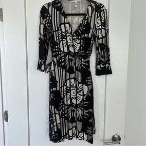 Diane Von Furstenberg Floral Midi Dress